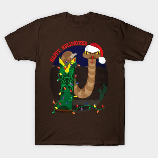 Happy Holidaysss T-Shirt by ArtsofAll